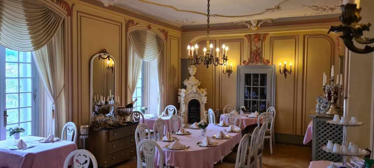 Historisches Hotel Zum Schwan 巴特卡尔斯哈芬 外观 照片